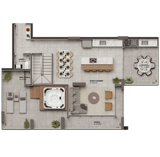 Cobertura Duplex 2802 (Superior 02)